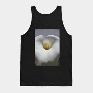 White Calla Lily Tank Top